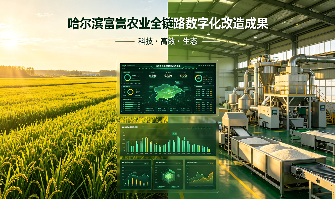 哈尔滨富嵩农业数转案例