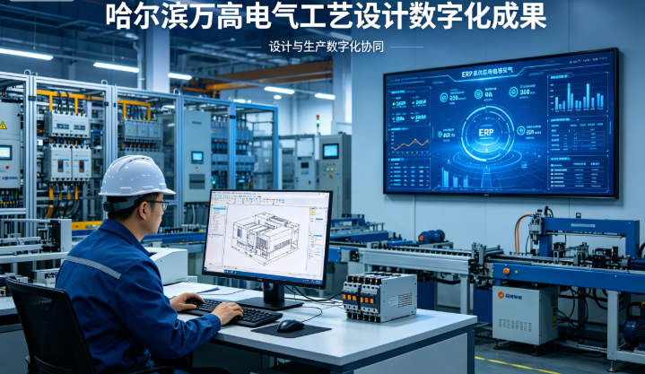 哈尔滨万高电气数转案例